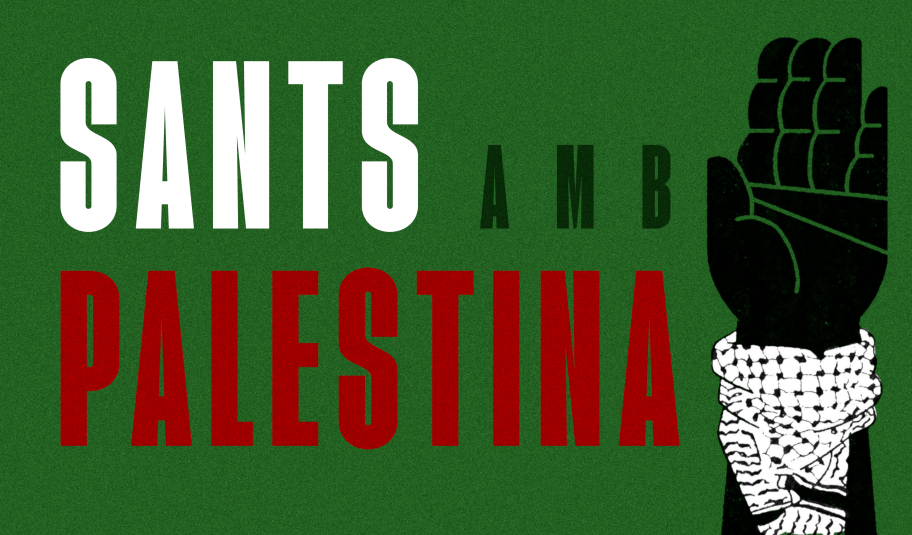 18/02 Sants amb Palestina – la cultura és la nostra eina de resistència
