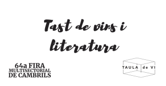 Tast de vins i literatura a Cambrils - Entrada per al tast de vins i literatura